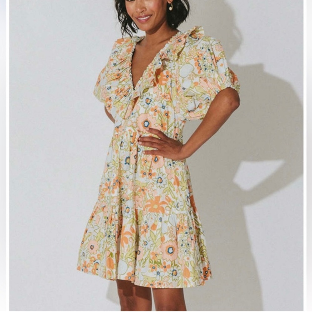 CLEOBELLA Farrah mini dress in retro floral